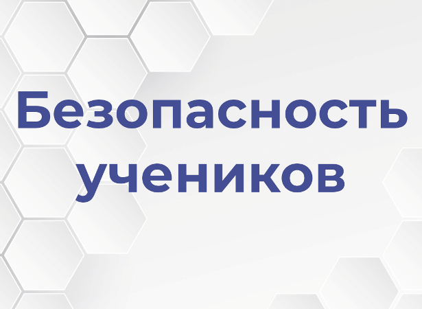 Безопасность учеников.